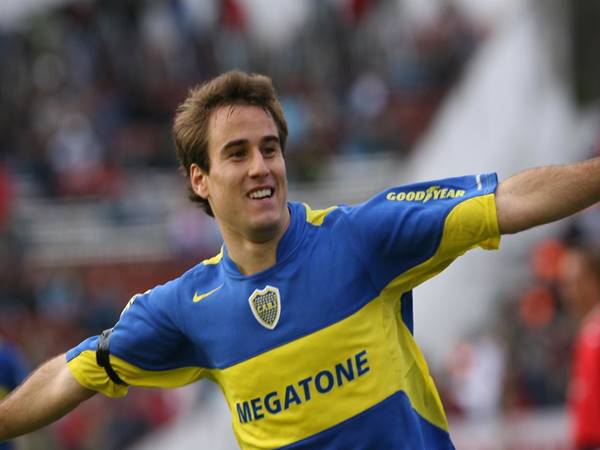 Rodrigo Palacio trong màu áo Boca Juniors