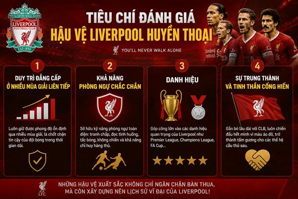 Hậu vệ huyền thoại Liverpool Hậu vệ huyền thoại Liverpool