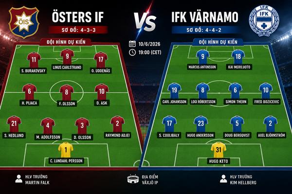 Osters vs Varnamo